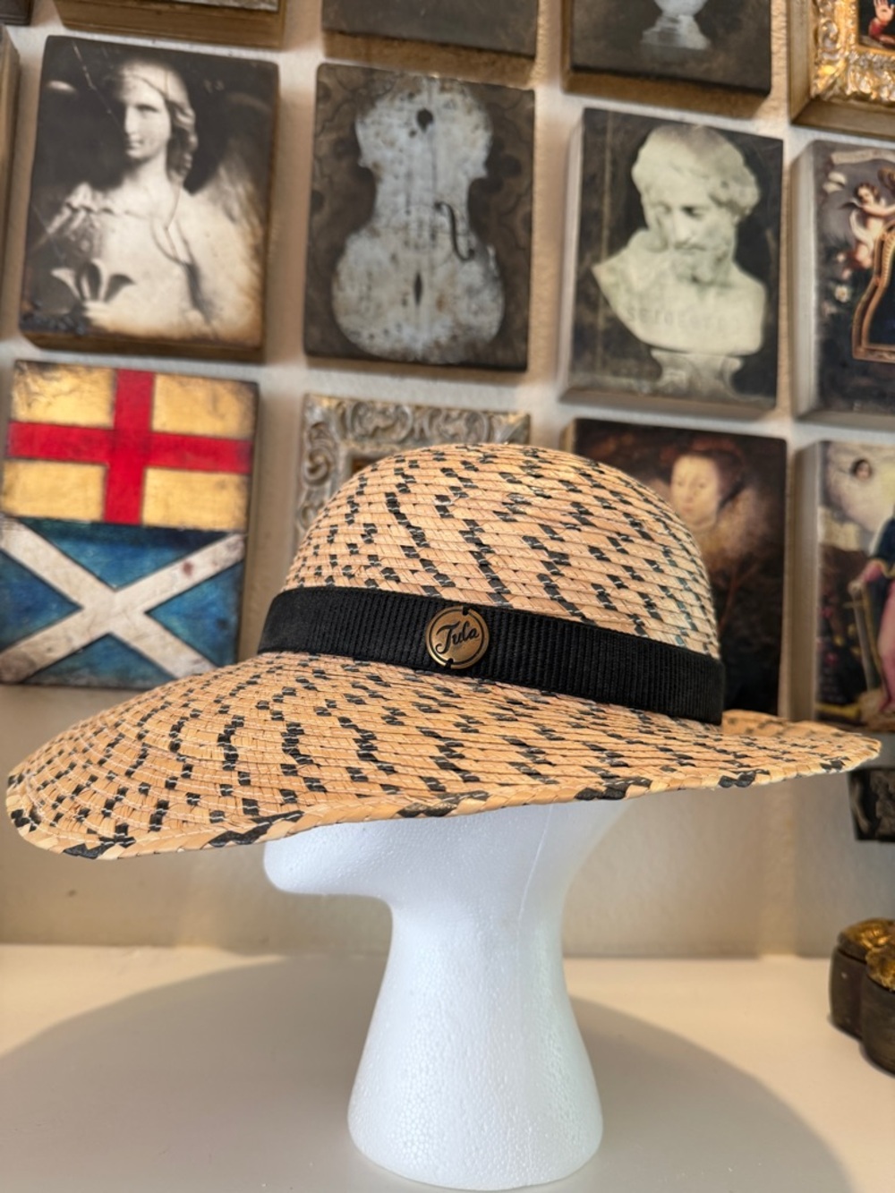 Tula Women’s Straw Hat – Handwoven Palm Leaf, UPF‎ 50+, One Size